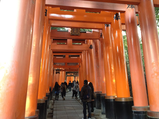 京都伏見稲荷神社の鳥居